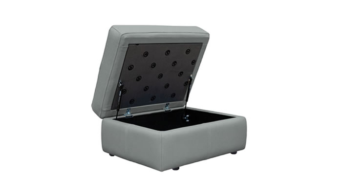 G Plan Hardy Storage Footstool Cambridge Grey